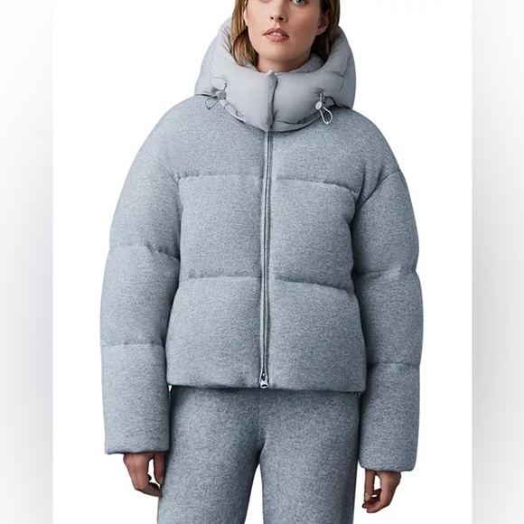 Mackage Jackets & Blazers - Mackage Unisex Light Gray Puffer Jacket
